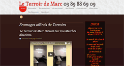 Desktop Screenshot of leterroirdemarc.com